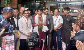 भारतका चर्चित बाबा बागेश्वर धाम काठमाडौंमा, प्रधानमन्त्रीसँग भेट्ने कार्यक्रम 